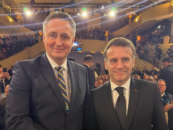 Bećirović: Zahvala Macronu na dosljednoj podršci BiH