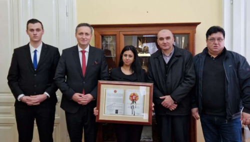 Bećiroviću uručena Zlatna plaketa povodom obilježavanja jubileja 80 godina AVNOJ-a