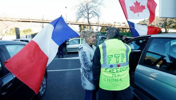 Belgijanci s automobilima krenuli na protest u Brisel
