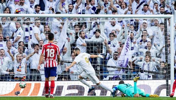 Benzema donio pobjedu Realu nad Atleticom