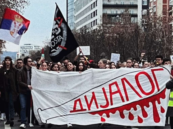 Beograd: Studenti najavili blokadu Brankovog mosta