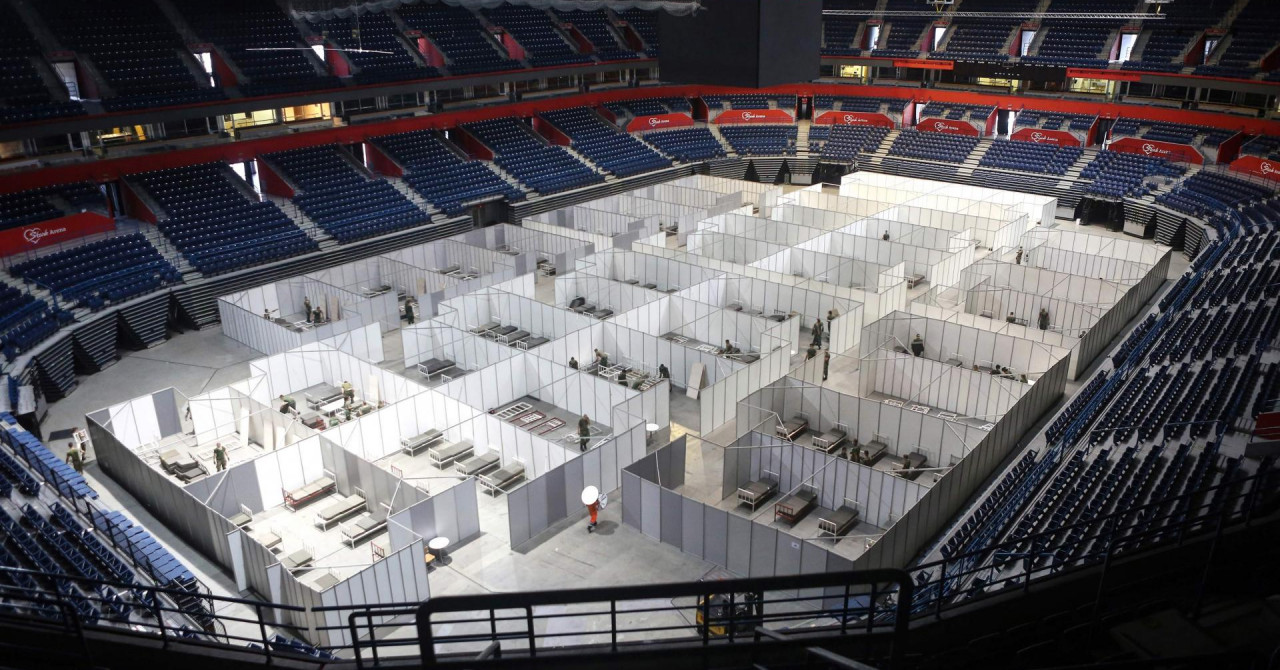 Beogradska arena od ponedjeljka spremna za pacijente