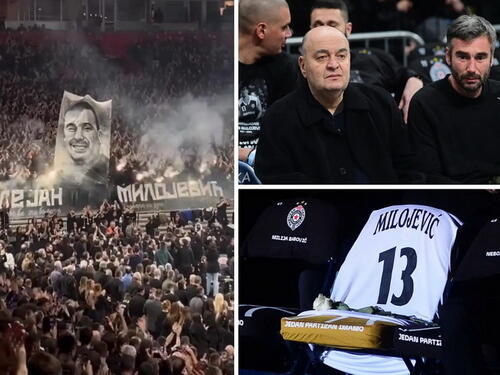 Beogradska Arena zanijemila pa proključala: Pogledajte oproštaj navijača od Dejana Milojevića