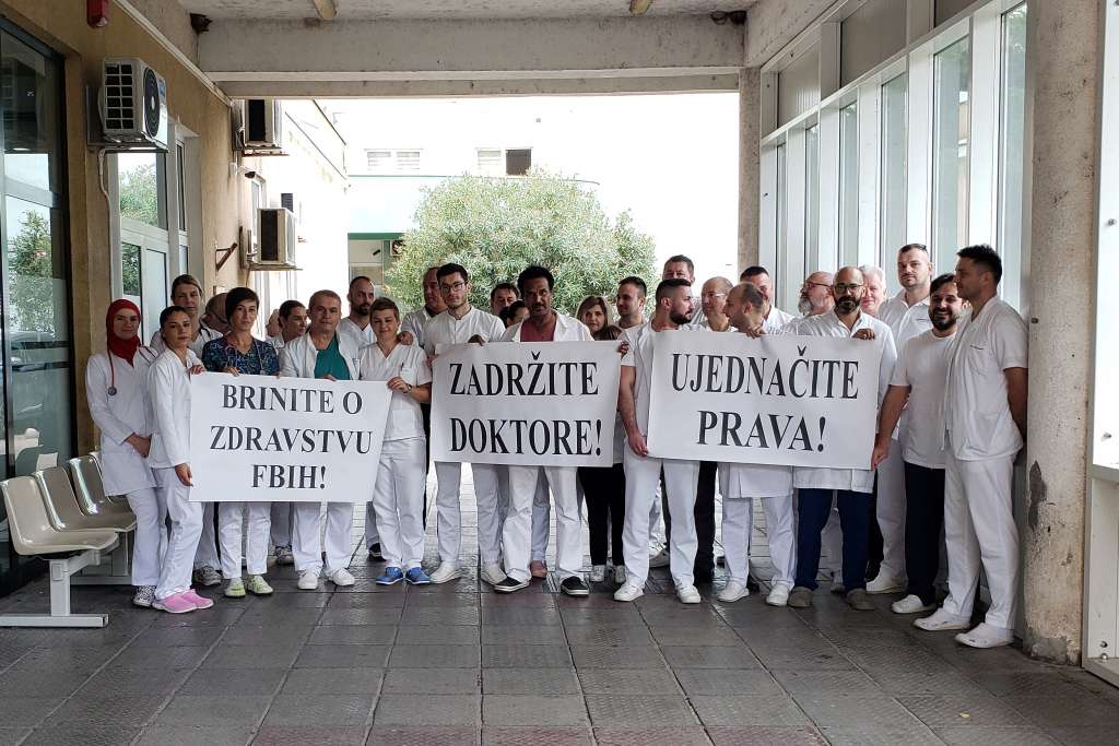 Berberović: Tražimo što prije ujednačavanje prava doktora u cijeloj FBiH 