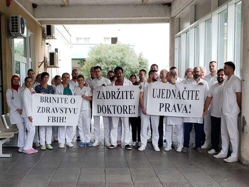 Berberović: Tražimo što prije ujednačavanje prava doktora u cijeloj FBiH