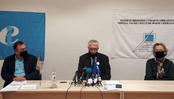 Bešlić: Sindikat za sutra najavio štrajk upozorenja u srednjim školama