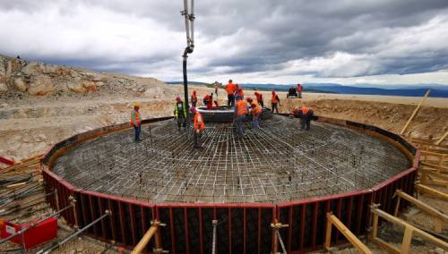 Betoniran prvi temelj VE Podveležje, počela isporuka opreme