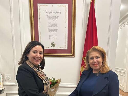 Bh. ambasadorica Višnja Lončar u nastupnoj posjeti Ambasadi Crne Gore u Parizu