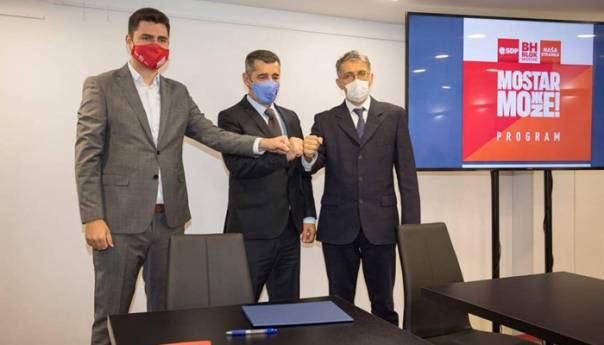 Bh. blok potpisao program za Mostar, podržao i PMP