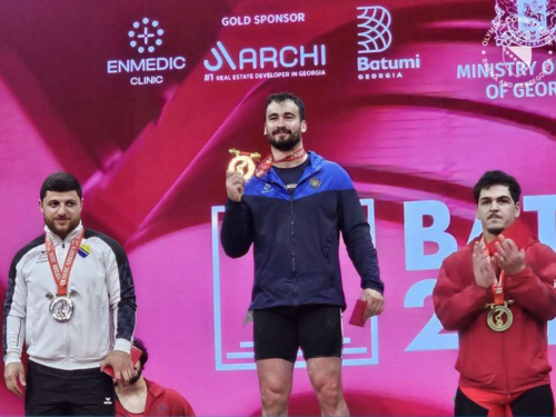Bh. dizač tegova Karapetyan osvojio dvije evropske medalje