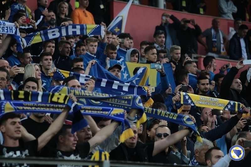 "Bh. Fanaticosi" podržat će reprezentaciju BiH u baražu za EURO 2020