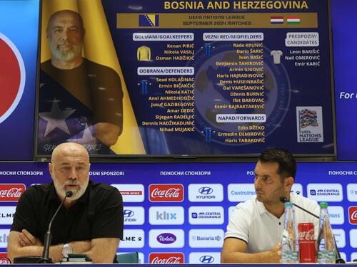 Bh. fudbaleri danas počinju pripreme za mečeve Lige nacija