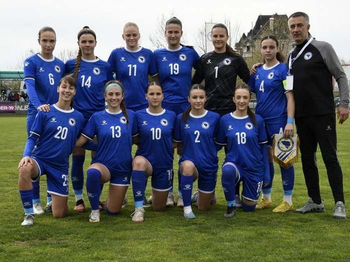 Bh. juniorke poražene rezultatom 10:0 u kvalifikacijama za EP