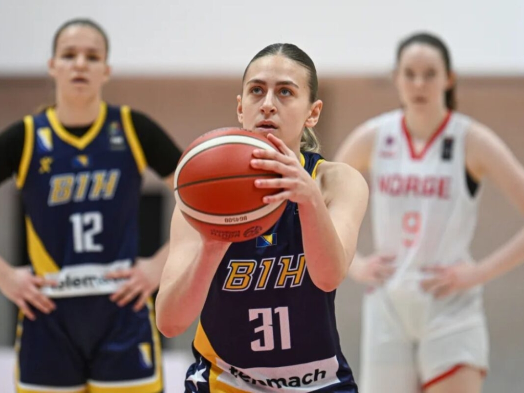 Bh. juniorke slavile protiv Norveške sa 39 poena razlike