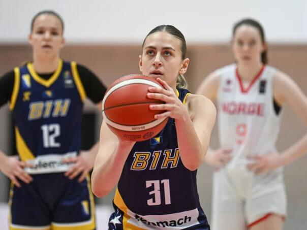 Bh. juniorke slavile protiv Norveške sa 39 poena razlike