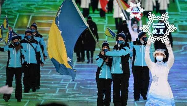 Bh. olimpijski tim prodefilirao Pekingom