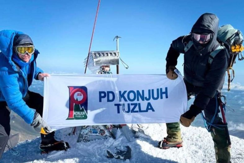 Bh. planinari se popeli na najveći vrh Evrope