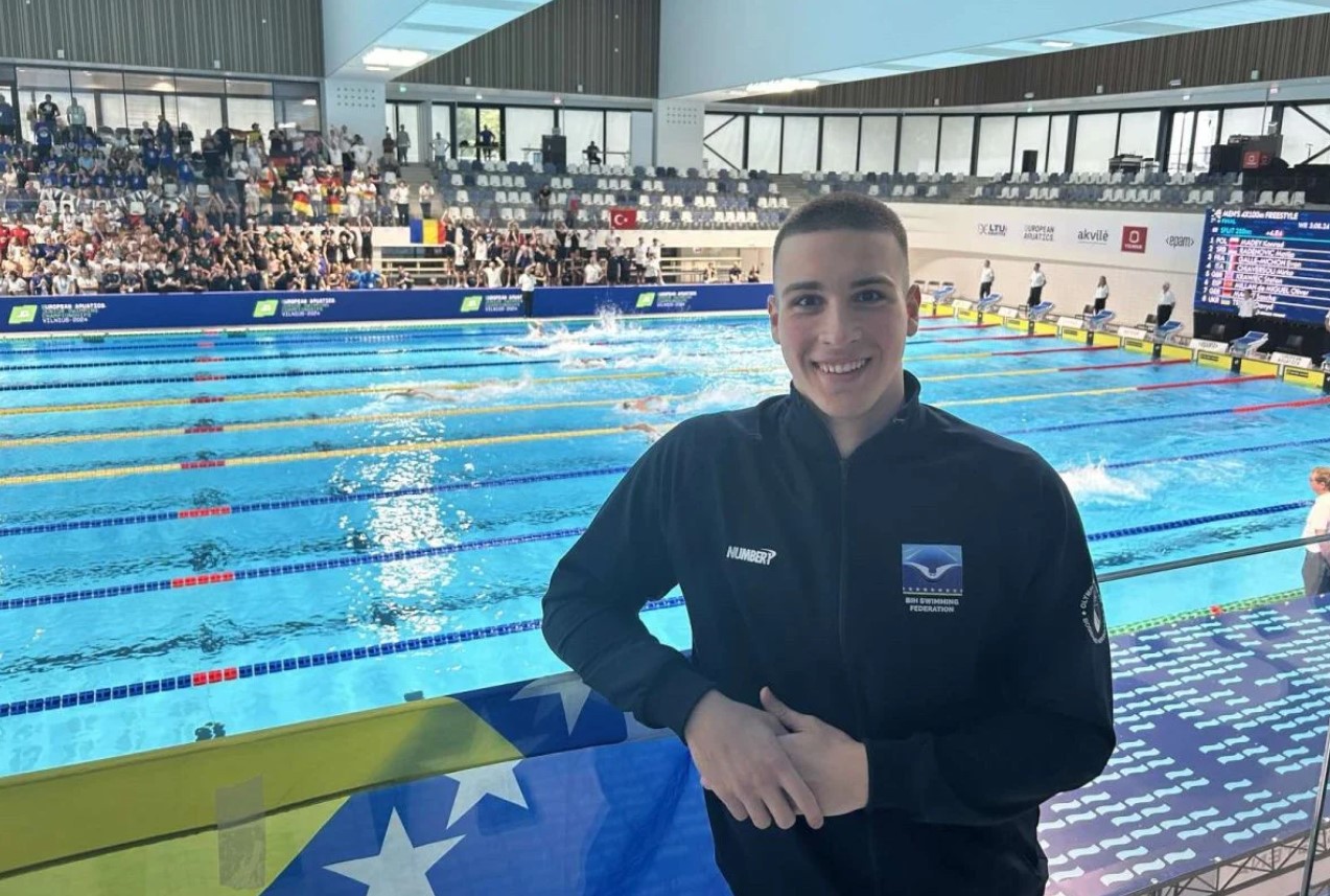 Bh. plivač Kenan Dračić u finalu Evropskog prvenstva