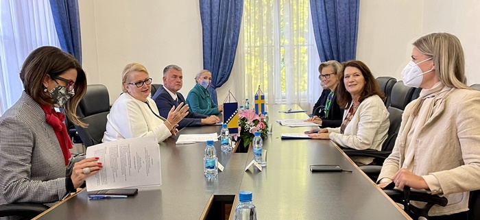 Turković i Linde: OSCE i Švedska dokazani prijatelji i partneri BiH