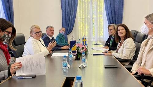 Turković i Linde: OSCE i Švedska dokazani prijatelji i partneri BiH
