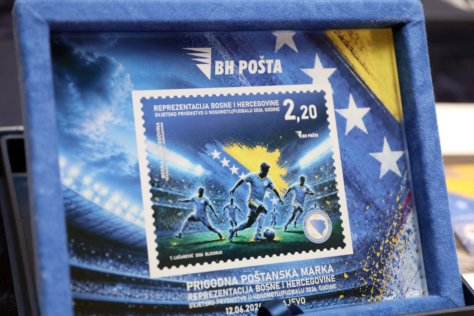 BH Pošta predstavila poštansku marku posvećenu plasmanu BiH 