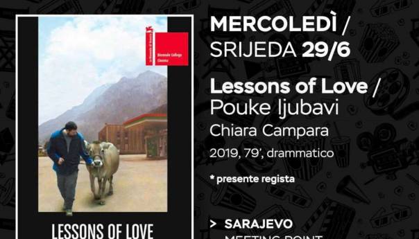 Bh. premijera filma 'Pouke ljubavi' rediteljice Chiare Campare