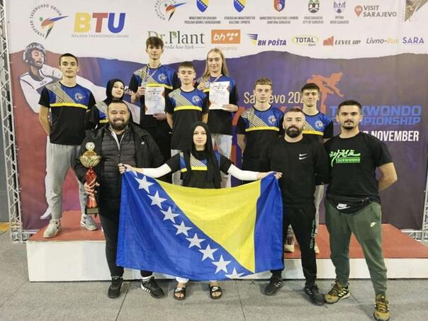 Bh. reprezentacija u taekwondou odbranila titulu prvaka Balkana