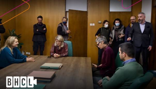 BH Telecom na snimanju serije Jasmile Žbanić