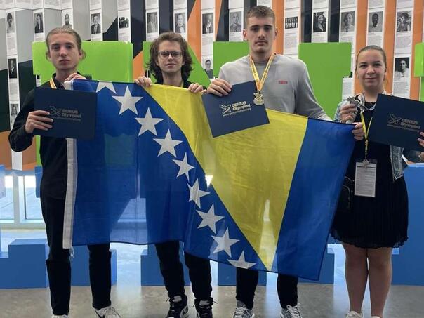 Bh. učenici na Genius olimpijadi osvojili zlatnu i srebrenu medalju
