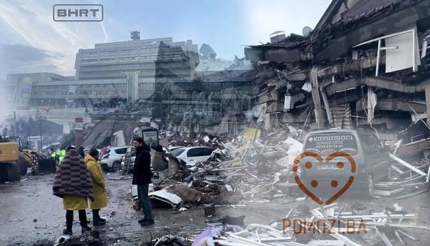 BHRT i Pomozi.ba pokreću kampanju prikupljanja novca za stradale u zemljotresima u Turskoj i Siriji