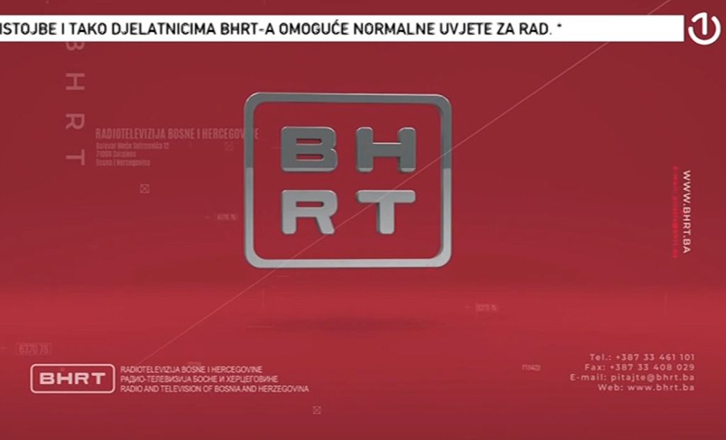 BHRT prisilno obustavio emitovanje više emisija