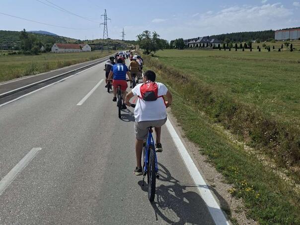 Biciklijadom "Najlipše polje na svitu" takmičari upoznali prirodne ljepote Livna