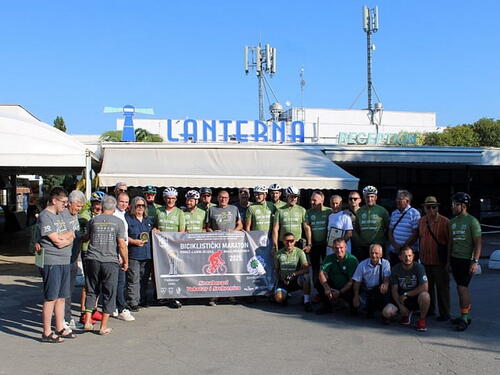 Biciklistički maraton "Ne zaboravi Vukovar i Srebrenicu" krenuo iz Istre