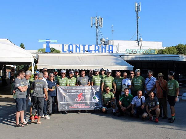 Biciklistički maraton "Ne zaboravi Vukovar i Srebrenicu" krenuo iz Istre