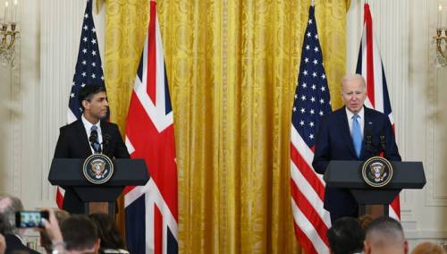 Biden i Sunak imaju dogovor: Odgovor Kini i Rusiji