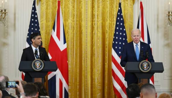 Biden i Sunak imaju dogovor: Odgovor Kini i Rusiji