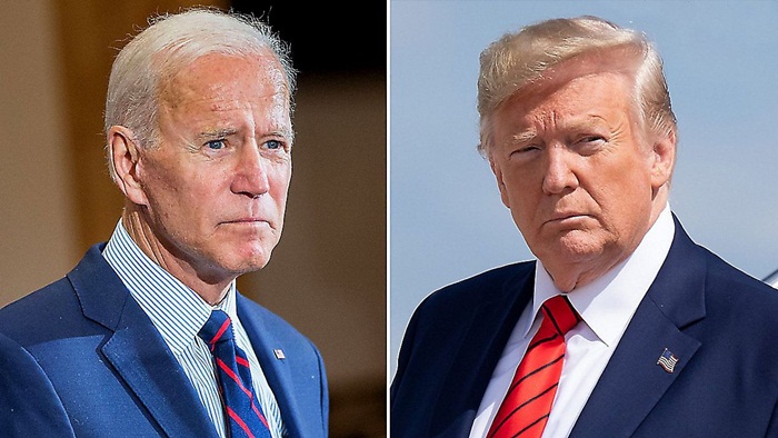 Biden i Trump Dan zahvalnosti slave kod kuće