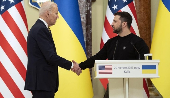 Biden napustio Kijev poslije pet sati