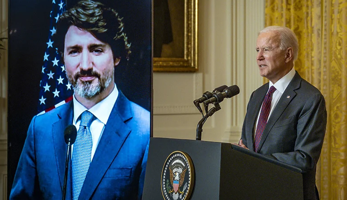Biden i kanadski premijer žele se zajedno suprotstaviti utjecaju Kine