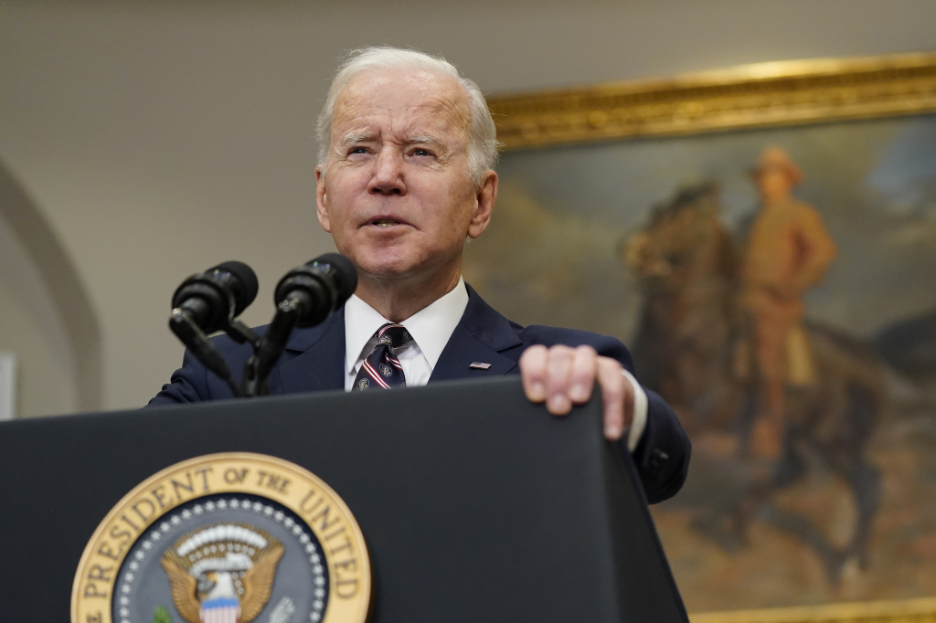Biden se danas obraća naciji, govorit će o Ukrajini
