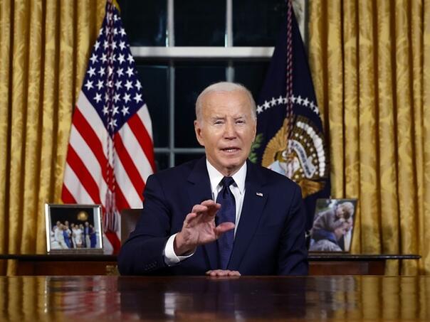 Biden se obratio naciji: Nećemo dozvoliti da Hamas i Putin pobijede