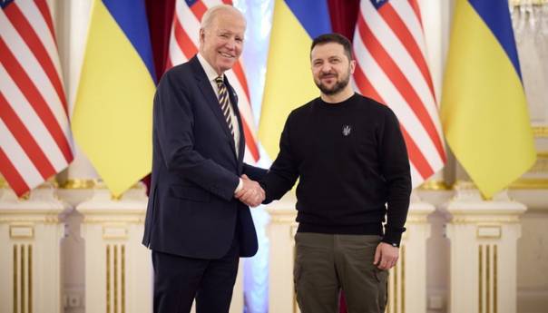 Biden u Kijevu najavio pomoć Ukrajini vrijednu 500 miliona dolara