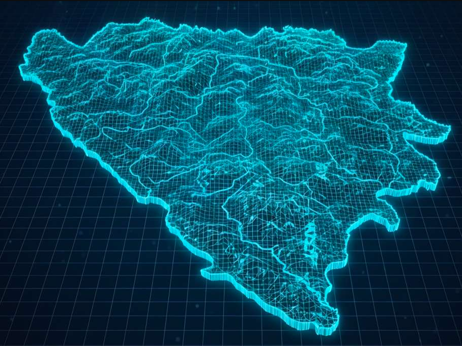 BiH dobija prvu jedinstvenu 3D mapu: Završeno LiDAR snimanje cijele zemlje