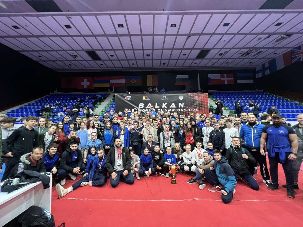 BiH ekipno prvoplasirana na Balkanom taekwondo prvenstvu