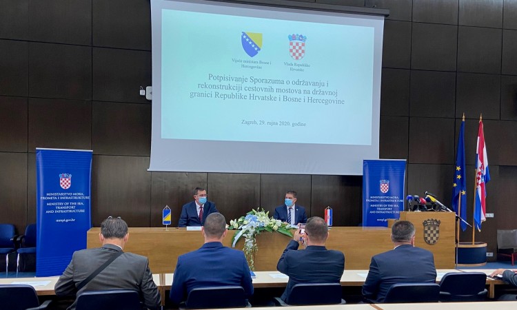 BiH i Hrvatska potpisale sporazum o rekonstrukciji mostova