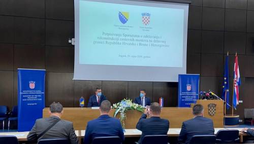 BiH i Hrvatska potpisale sporazum o rekonstrukciji mostova