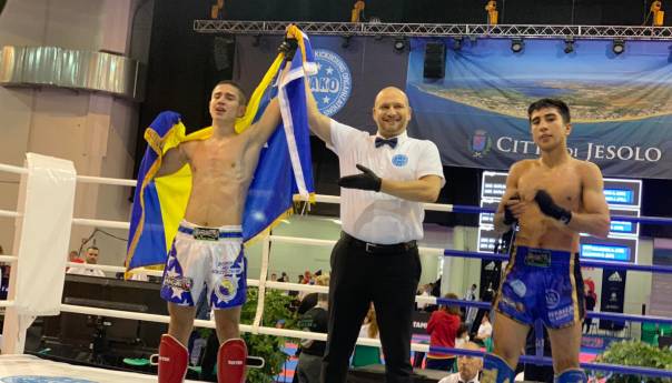 BiH ima šampiona: Viktor Milić prvak svijeta u kickboxu