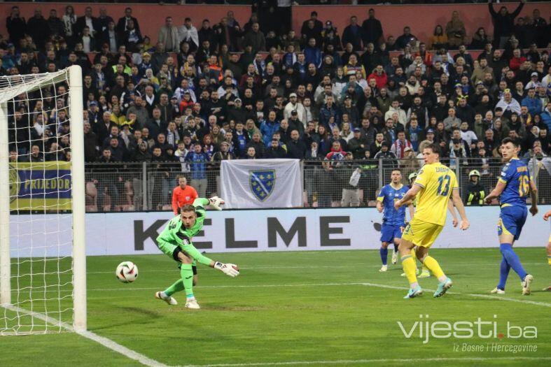 BiH izgubila od Ukrajine u Zenici i definitivno ostala bez plasmana na Euro