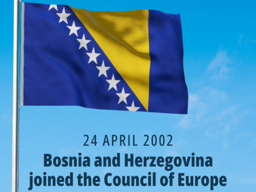 BiH obilježava godišnjicu članstva u Vijeću Evrope