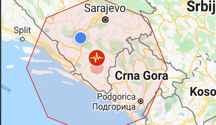 BiH pogodio snažan zemljotres